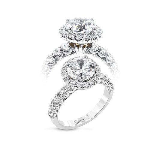 18 Karat White Gold Engagement Mounting: A Sparkling Foundation for Your Forever Love