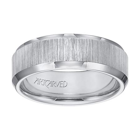 Classic Tungsten Carbide Wedding Band