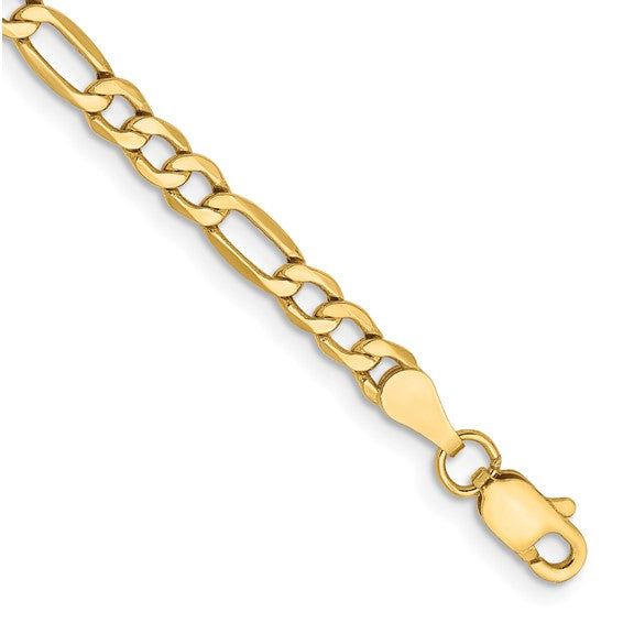 14 Karat Yellow Gold Bracelet Finely Crafted for Elegance