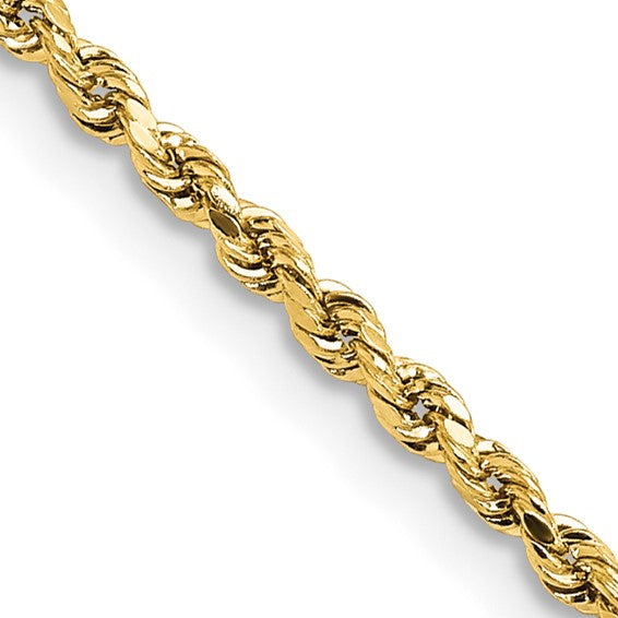 Solid 14 Karat Yellow Gold Chain Necklace