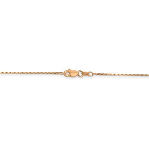 10 Karat Rose Gold Chain Necklace