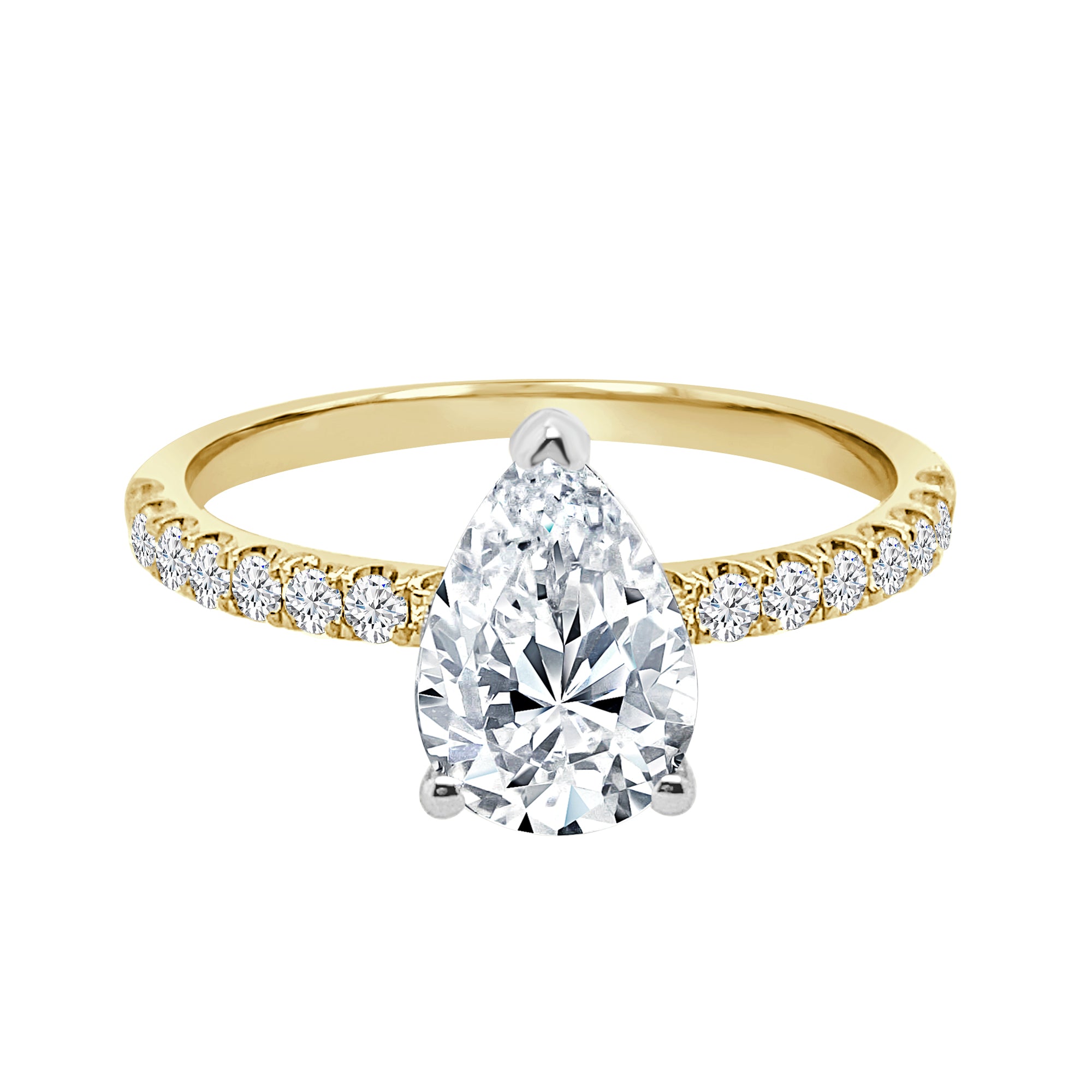 18 Karat Rose Gold Engagement Mounting