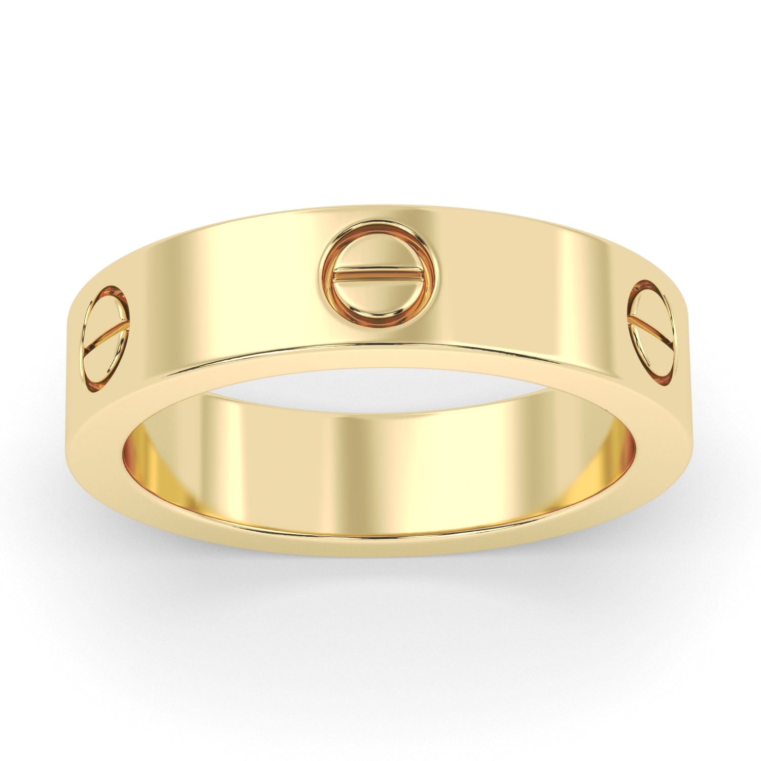14 Karat Yellow Gold Ring Elegance