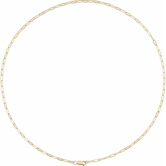 10 Karat Yellow Gold Chain Necklace