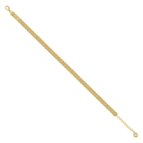 10 Karat Yellow Gold Fancy Link Bracelet