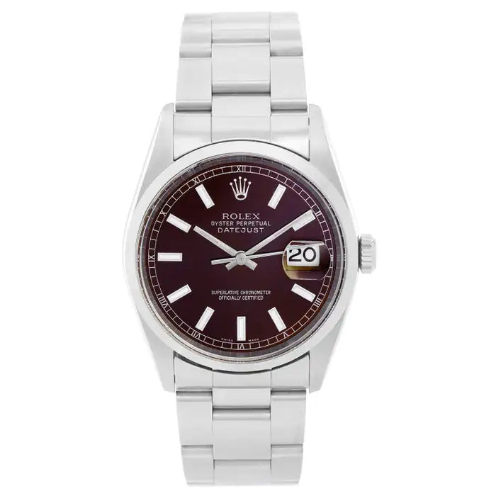 Rolex 16200 Stainless Steel Men&