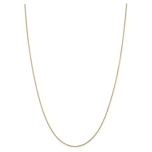 14 Karat White Gold Chain Necklace