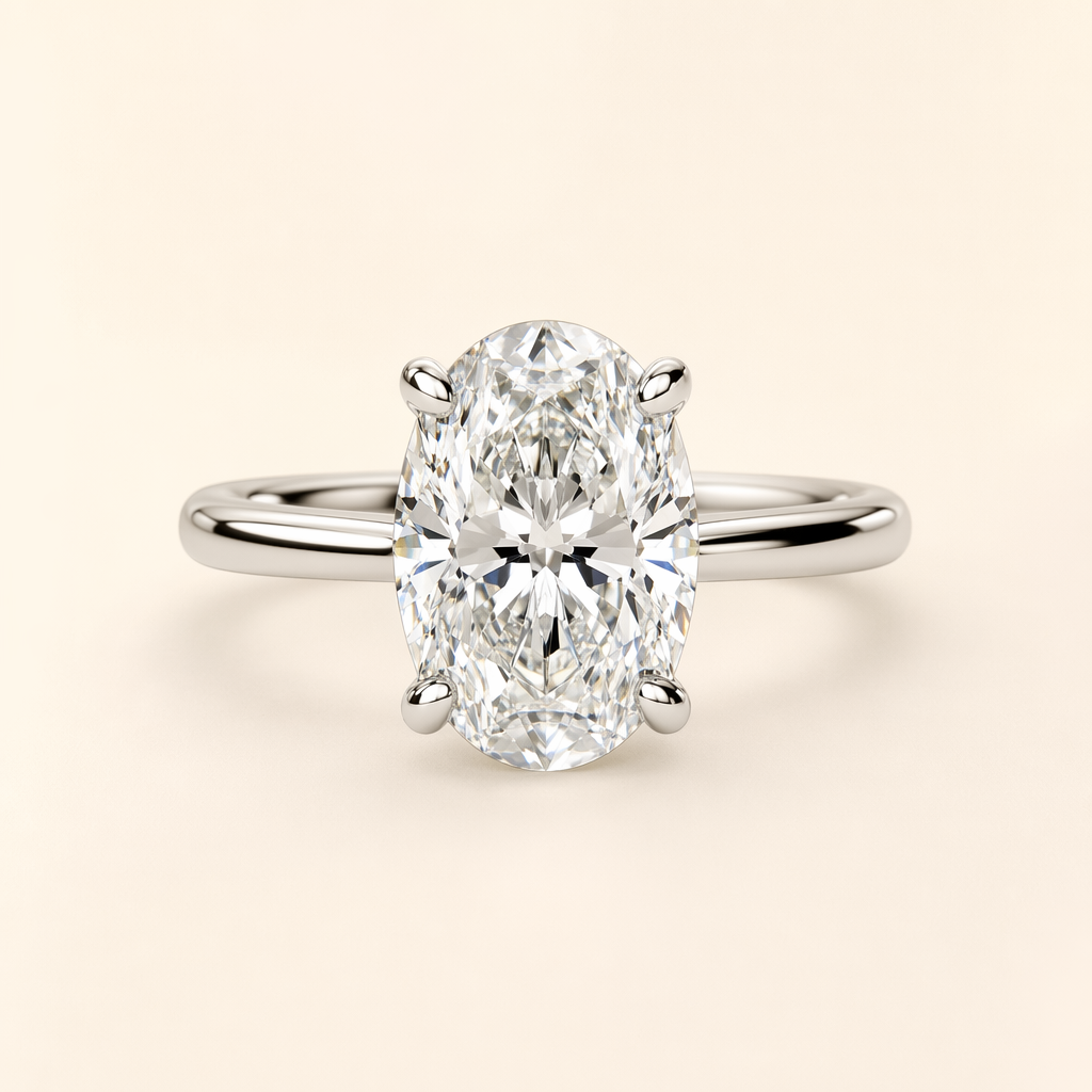 Oval diamond shape