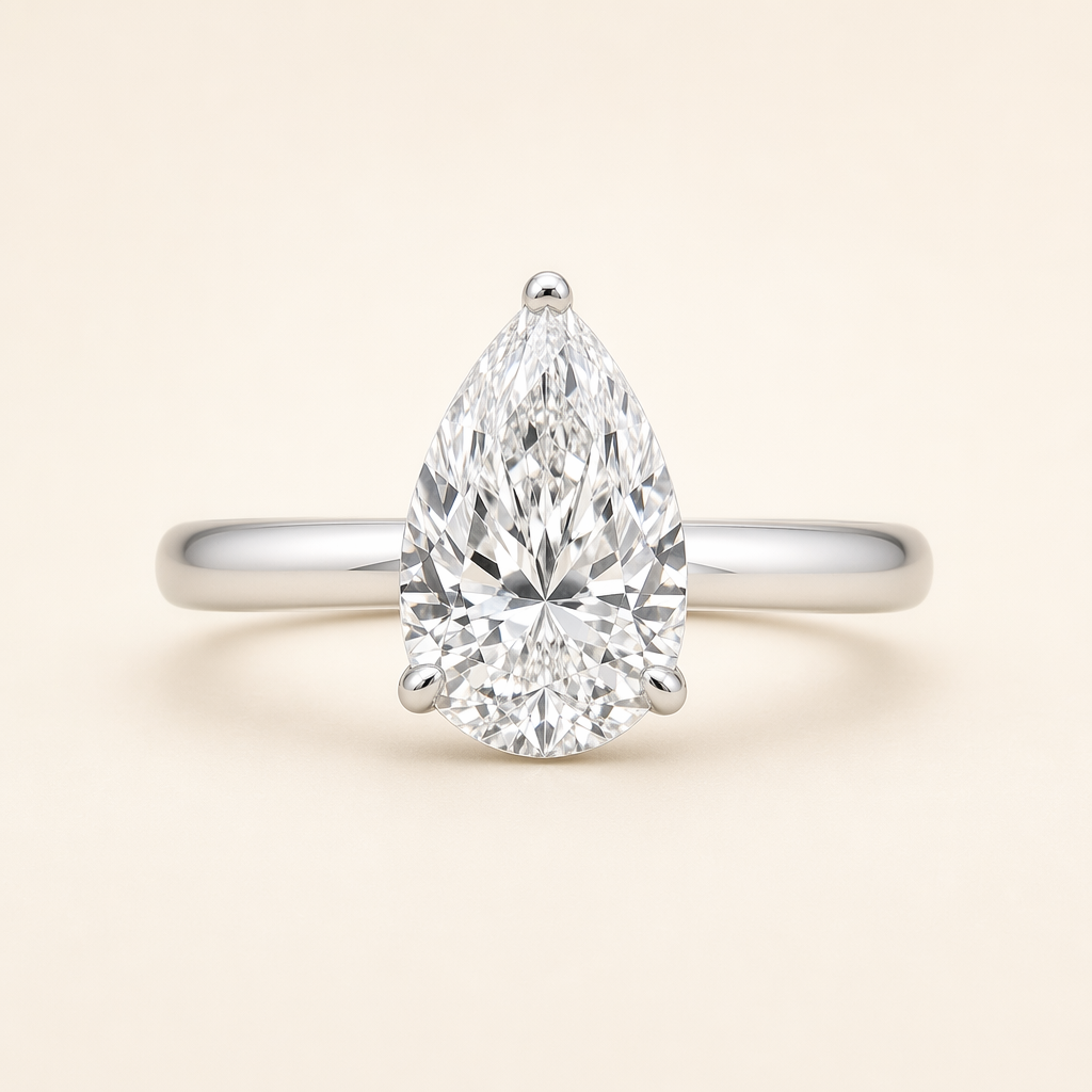 Pear diamond shape
