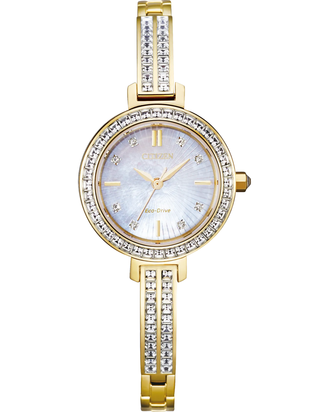 Citizen Ladies Silhouette Crystal Stainless Steel Watch
