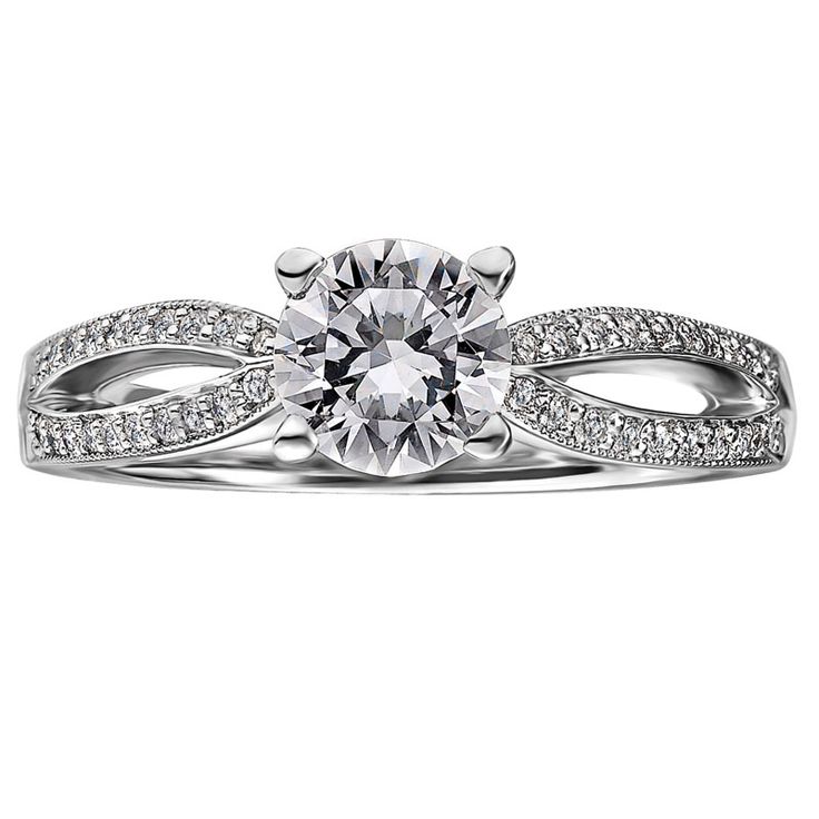 Palladium Engagement Mounting - Classic and Timeless Design for Your Perfect Ring