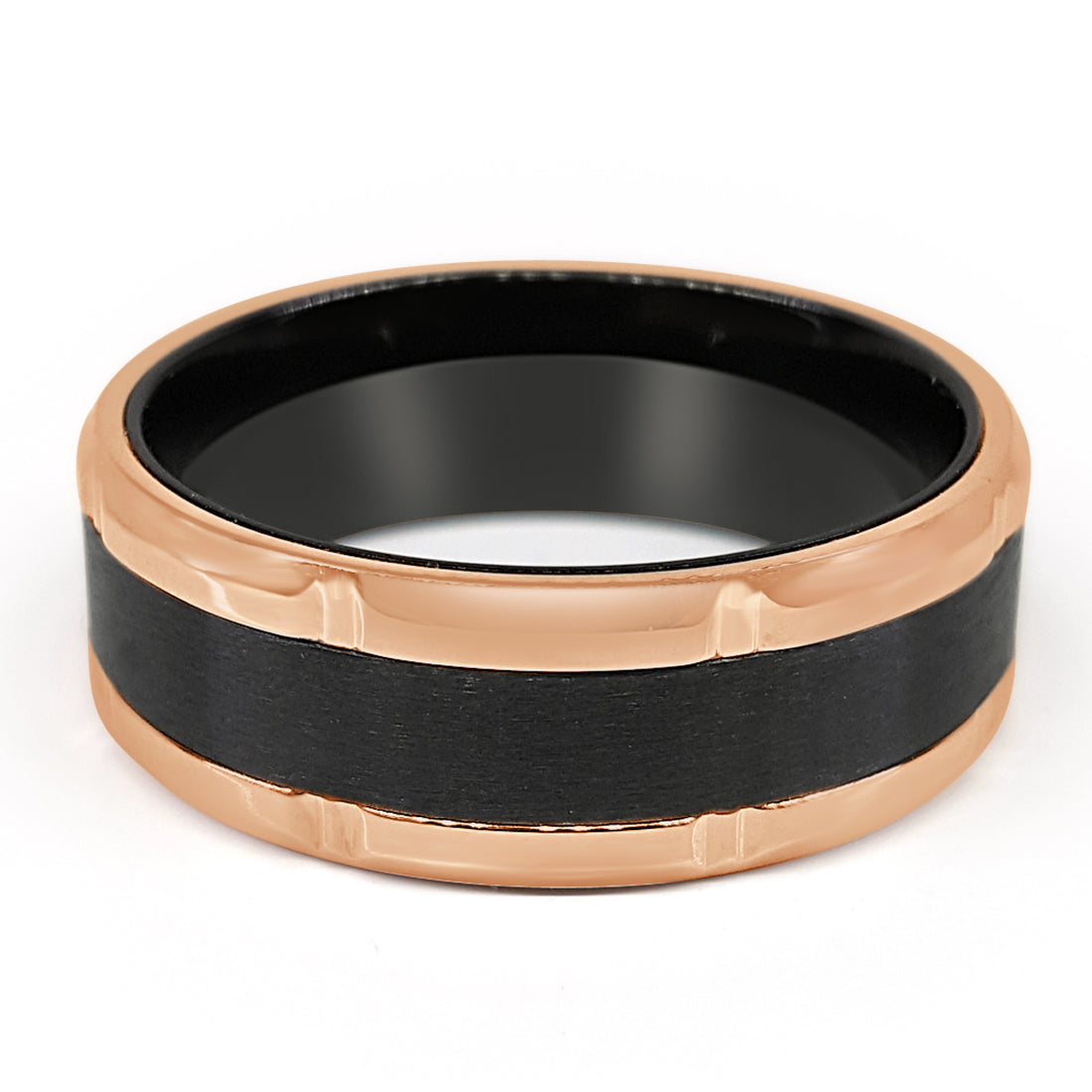 TT Stainless Wedding Band - Elegant and Timeless Design