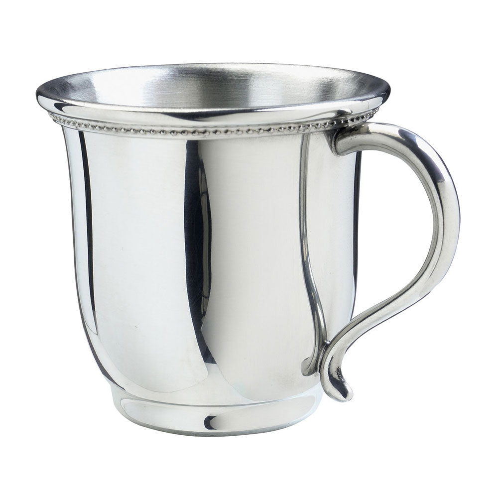 Pewter Georgia Baby Cup Giftware