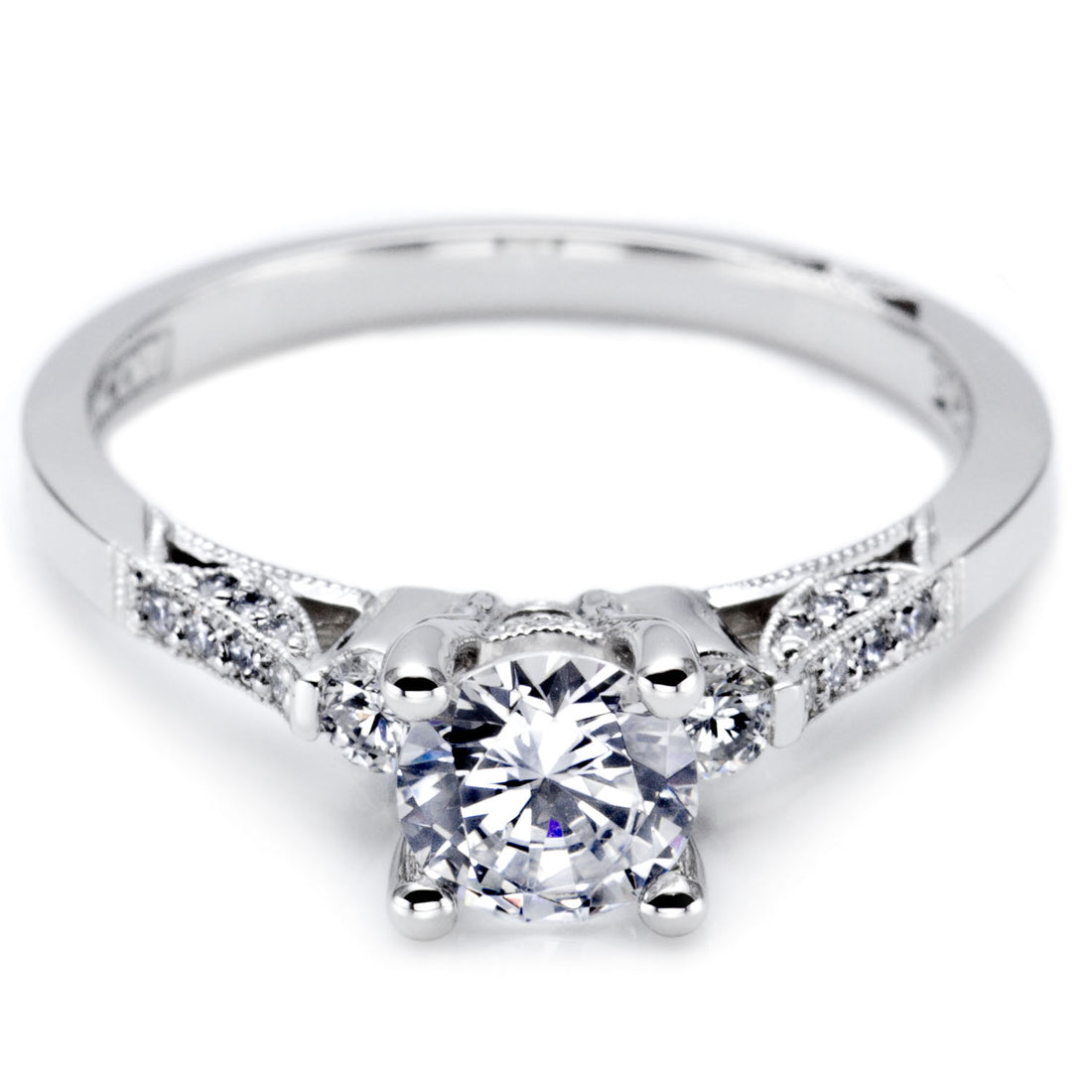 Timeless Love: Platinum Engagement Mounting