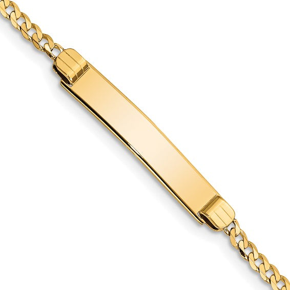 10 Karat Yellow Gold ID Bracelet