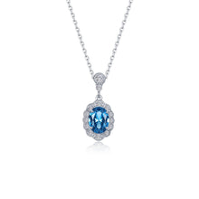 Cloud Essence Lassaire Necklace in Platinum Coated Sterling Silver - 1.67 Carats