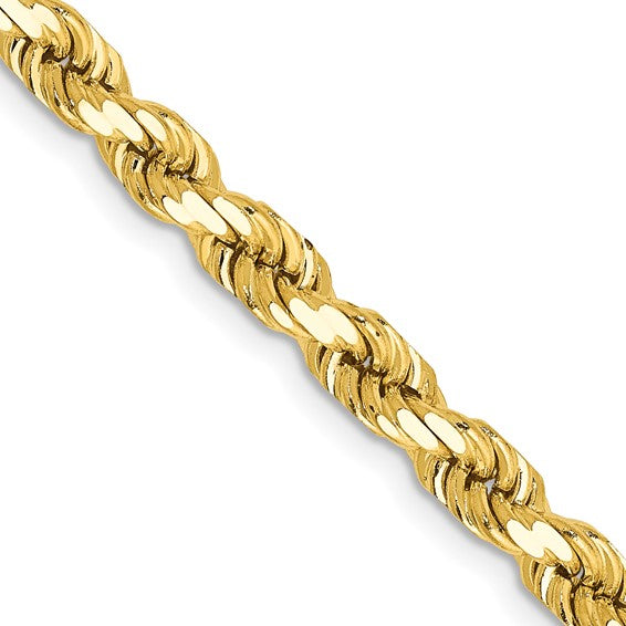 10 Karat Yellow Gold Chain - Classic and Luxurious Jewelry Piece