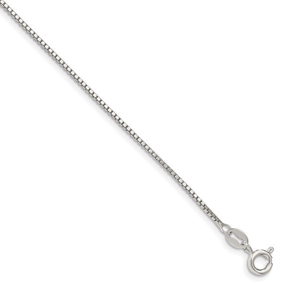 14 Karat White Gold Chain Necklace