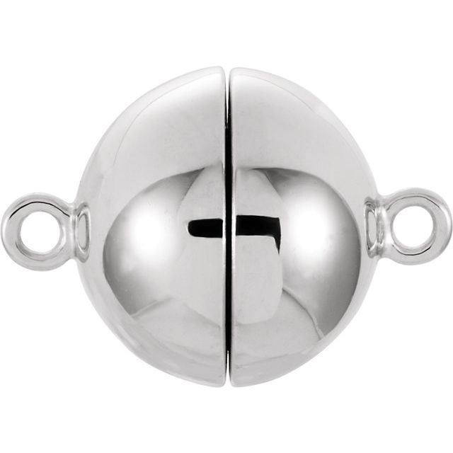 Sterling Silver Chain with Magnetic Clasp - Stylish and Secure