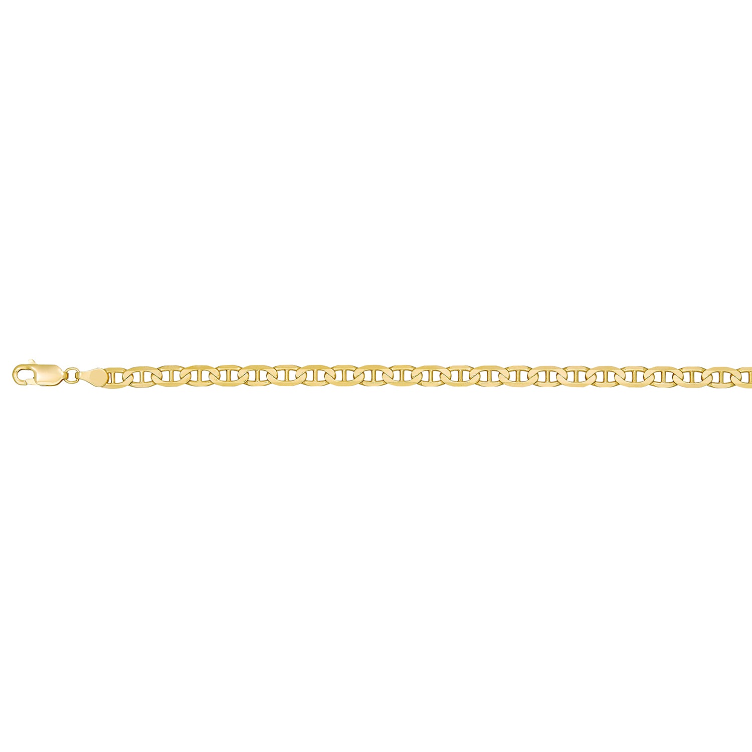 Elegant 10 Karat Yellow Gold Chain Necklace