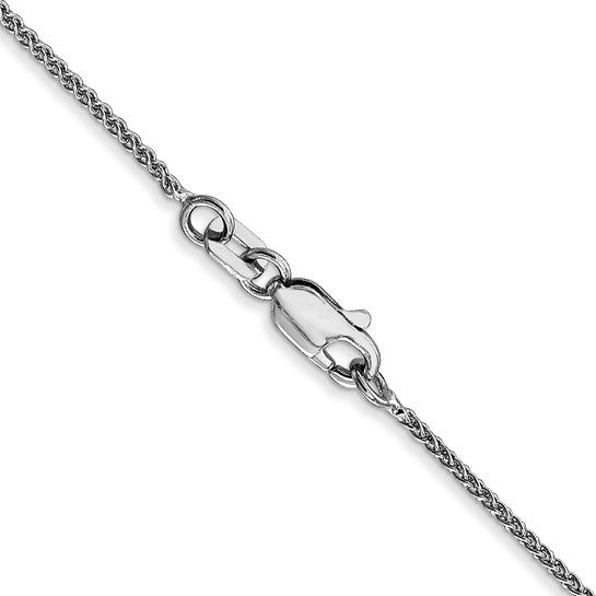 14 Karat White Gold Delicate Chain Necklace