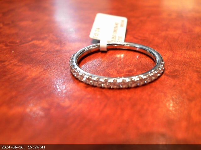 14 Karat White Gold Natural Diamond Ring