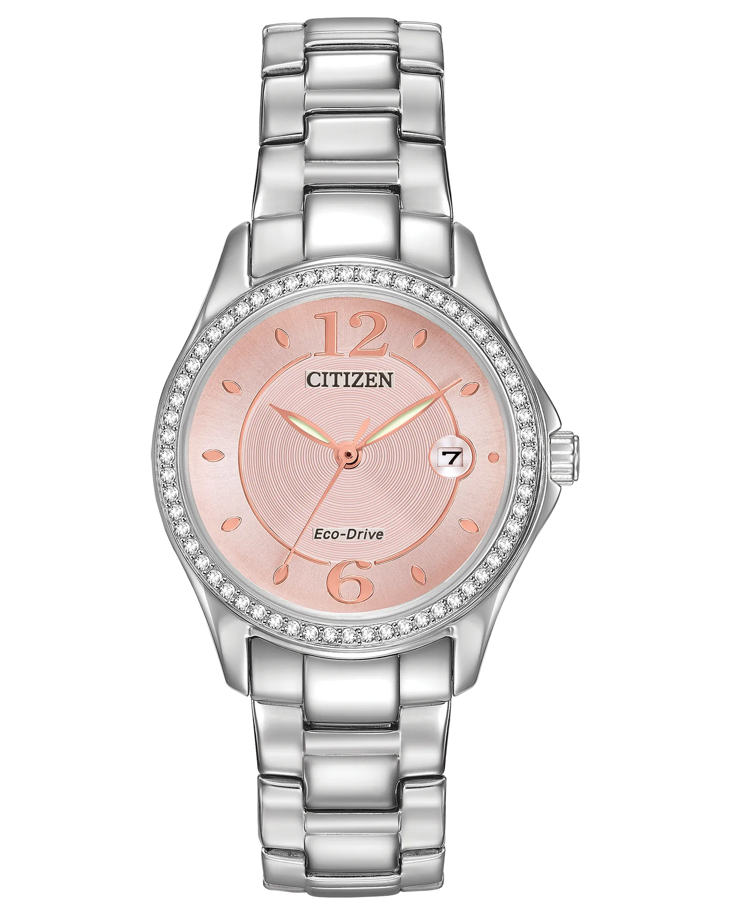 Citizen Ladies Silhouette Crystal Stainless Steel Watch