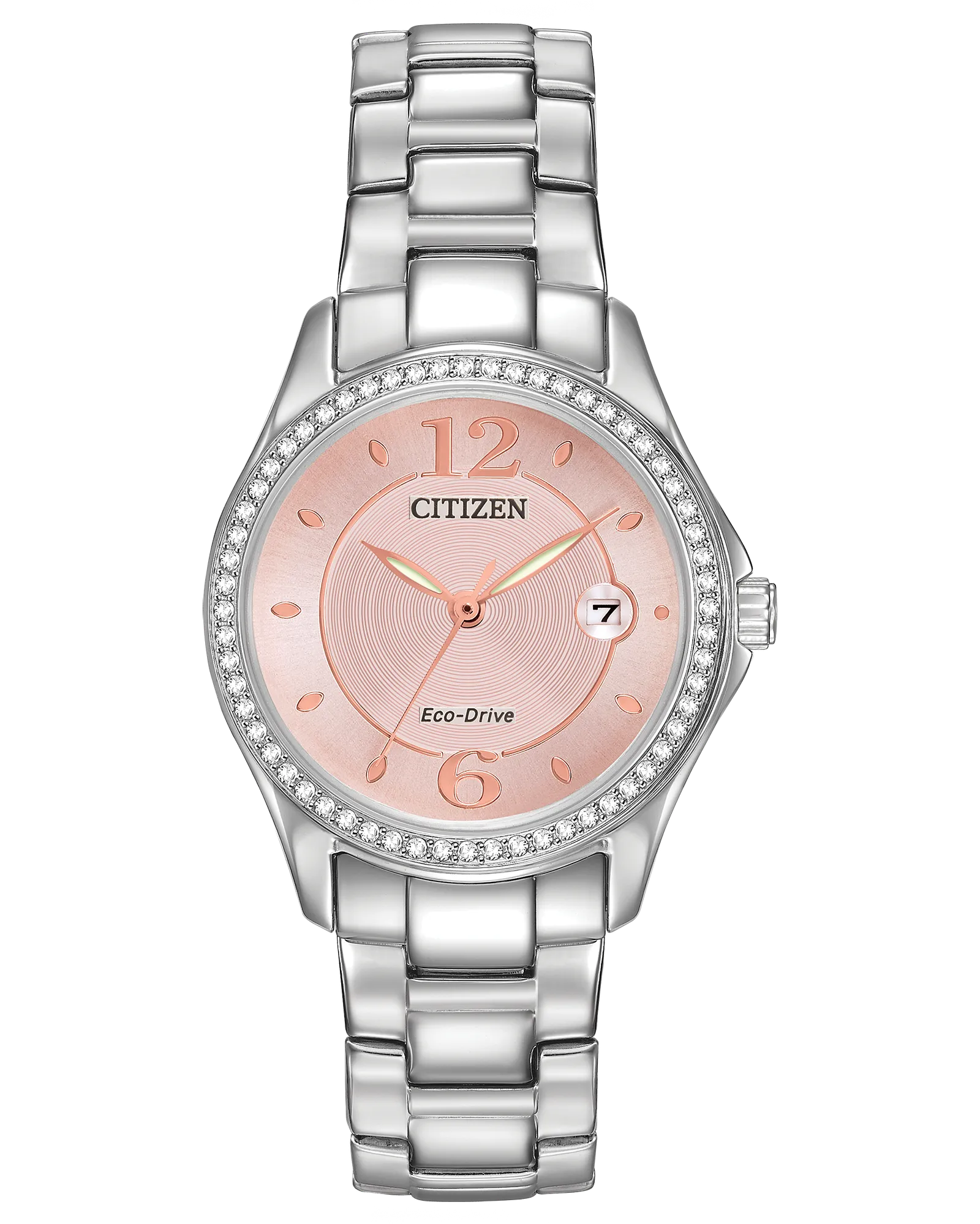 Citizen Ladies Silhouette Crystal Stainless Steel Watch