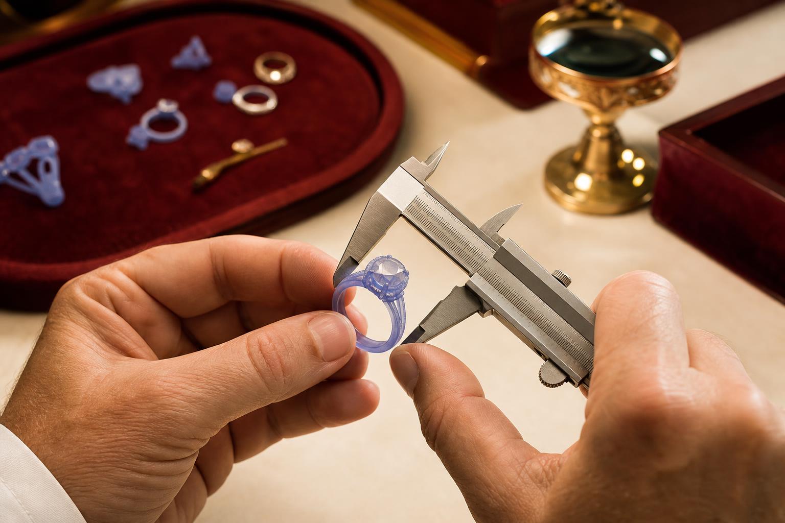 3D printed custom jewelry model