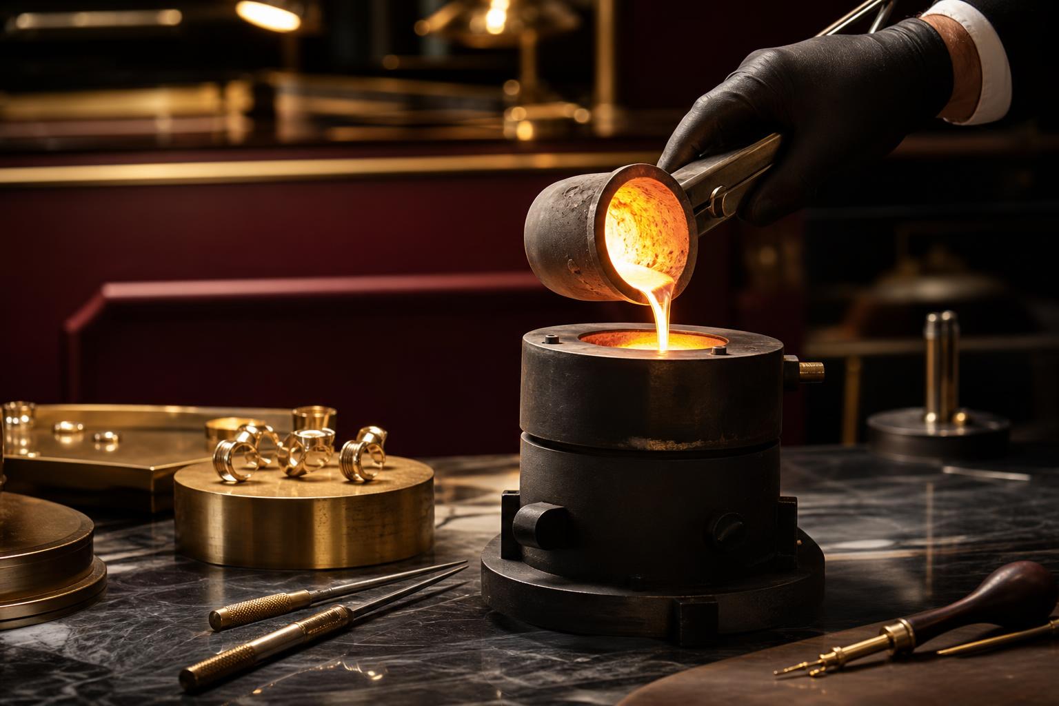 Casting a custom jewelry piece