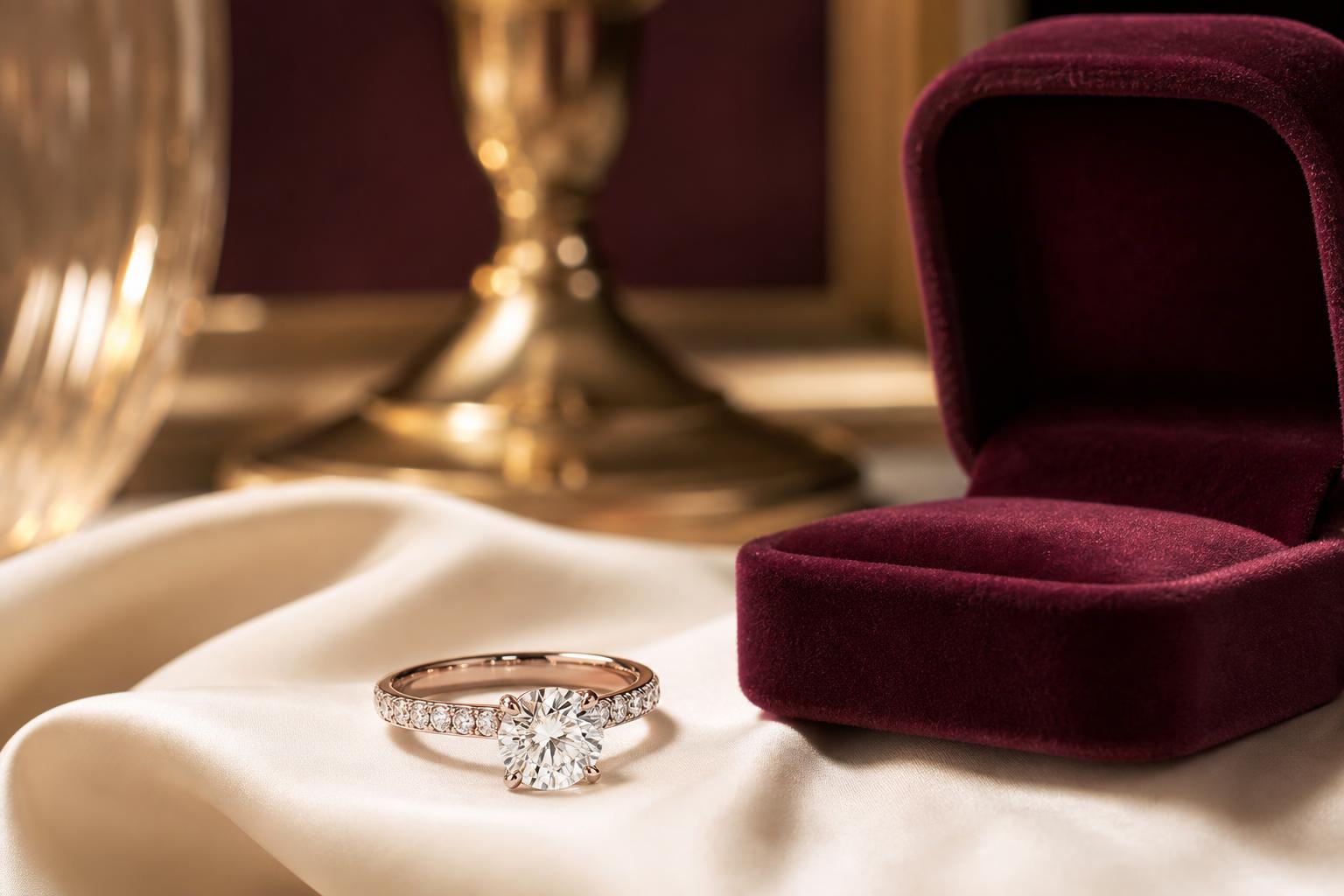 Finished custom ring reveal