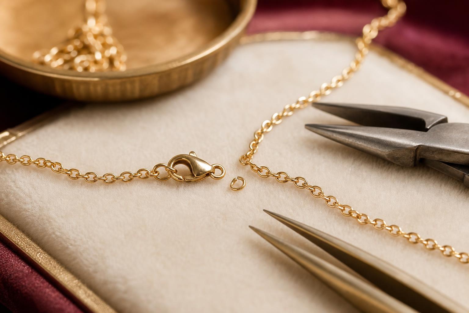 Chain and clasp repair