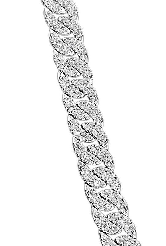 Shy Creations Pave Link 1.69 Carat Diamond Bracelet