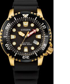 Citizen Promaster Gold Tone Accents Dive Mens Watch
