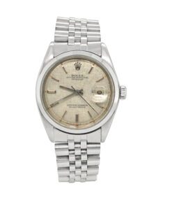 Rolex Date Just 1600 36mm Jubilee Band Smooth Bezel