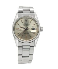 Rolex Date Just 16014 36mm Oyster Band Fluted Bezel