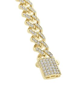 Curb 3.69 Carat Diamond Bracelet