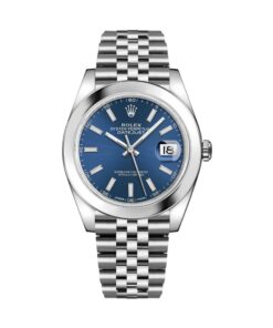 Rolex Date Just 126300 41mm Jubilee Band Smooth Bezel