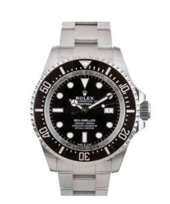 Rolex Deepsea Sea-Dweller Date 44mm Black Dial Stainless Steel Oyster Watch 126660