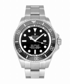 Rolex Deepsea Sea-Dweller Date 44mm Black Dial Stainless Steel Oyster Watch 116660