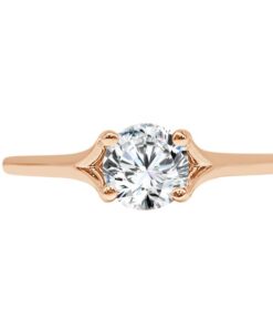 Solitaire 0.60 Carat Round Diamond Engagement Ring