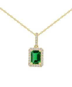 Halo Cable 0.93 Carat 18 Inch Necklace
