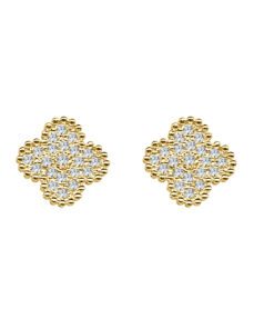 Floral Cluster 0.35 Carat Earrings