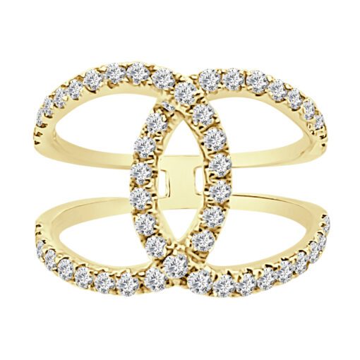 Intertwined 0.99 Carat Ring