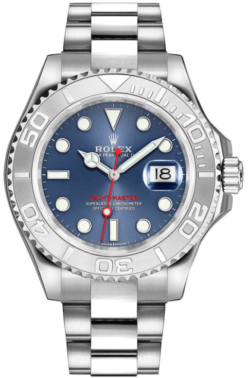 Yacht Master I Oyster Yatchmaster 126622 40mm Fluted Band Box and Papers Included Bezel