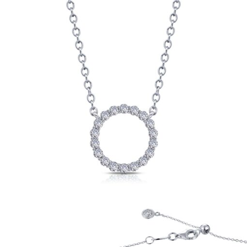 Open Circle 1.15 Carat Necklace