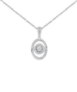 Intertwined Pendant 0.25 Carat Necklace