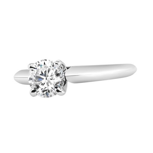 Solitaire 0.50 Carat Round Engagement Ring