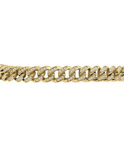 Pave Curb 1.59 Carat Bracelet