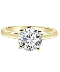 Solitaire 1.60 Carat Round Engagement Ring